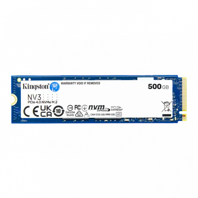 Накопичувач SSD Kingston M.2  500GB PCIe 4.0 NV3