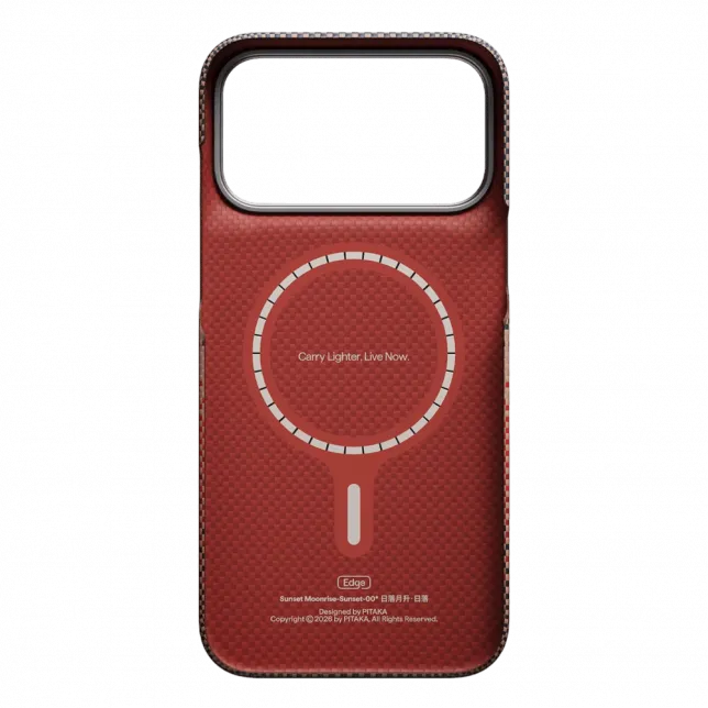 Чохол Pitaka Edge Ultra-Slim Sunset для iPhone 18 Pro/17 Pro