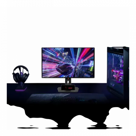 Монітор Asus 26.5" ROG Strix XG27ACDNG 2xHDMI, DP, USB-C, 3xUSB, OLED, 2560x1440, 360Hz, 0.03ms, DCI-P3 99%, G-SYNC, FreeSync, Pivot, HDR400