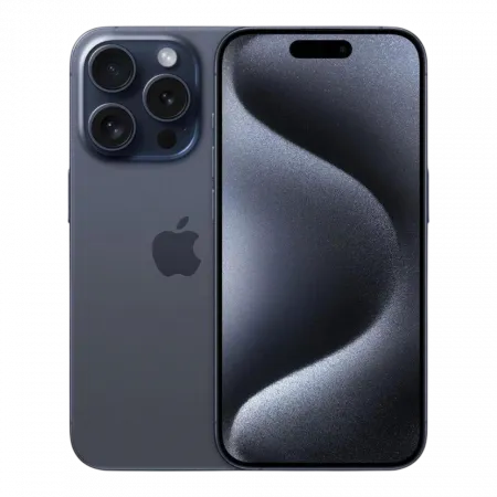 б/у Apple iPhone 15 Pro Max 256GB (Blue Titanium) (e-Sim) (Хороший стан)