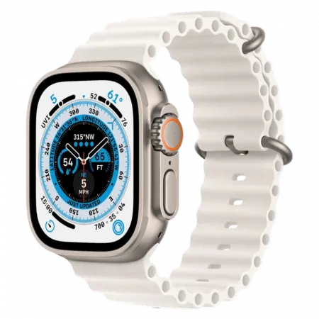 б/у Apple Watch Ultra GPS + LTE 49mm Titanium Case with White Ocean Band