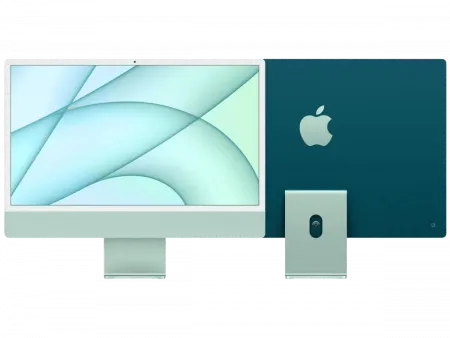 б/у Apple iMac 24 with Retina 4.5K, Apple M1, 512GB, 8 CPU / 8 GPU, 8GB RAM, Green (2021)
