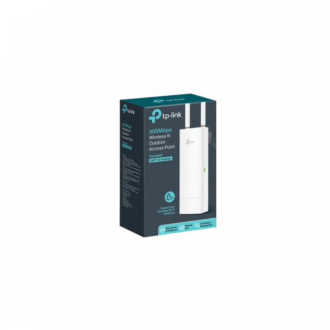 Точка доступу TP-LINK EAP110 OUTDOOR N300, 1хFE LAN, Passive PoE