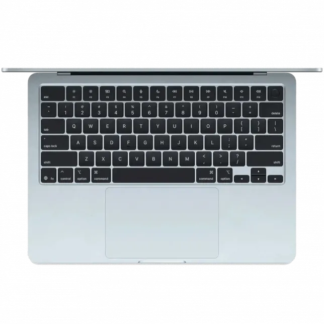 MacBook Air 13 Retina, Sky Blue, 2TB, 10 CPU / 10 GPU, 24GB RAM with Apple M4 (2025) (Z1H7000RV)
