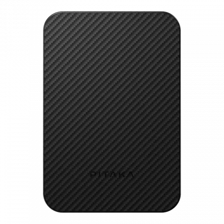 Магнітний повербанк Pitaka Aramid Qi2 5000mAh Twill Black/Grey