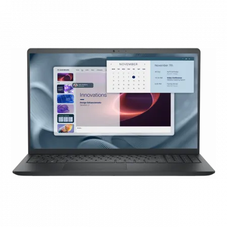 Ноутбук Dell Pro 15 Essential 15.6" FHD AG, AMD R3-7320U, 8GB, F512GB, UMA, Lin, чорний