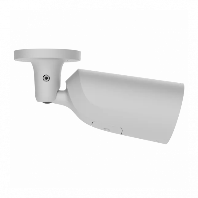 IP-Камера дротова Ajax BulletCam HL white, 8мп, 2.8мм, гібридне підсвічування IR 50м, білий Led 50м, Poe, True WDR, IP 65,  аудіо, кут огляду 100° до 110°, вулична, біла