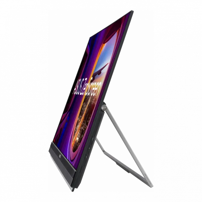Монітор портативний Asus 27" ZenScreen MB27ACF HDMI, USB-C, MM, IPS, 2560x1440, 100Hz, sRGB 99%, AdaptiveSync, Pivot, C-Clamp Arm
