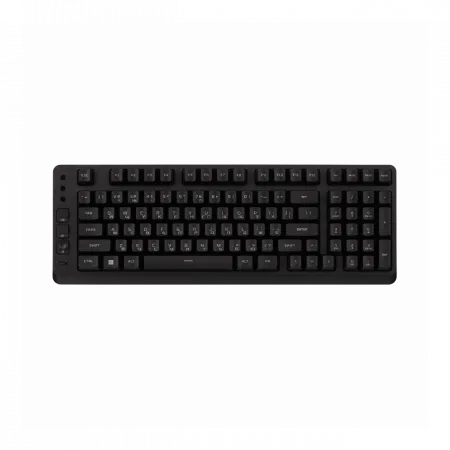 Клавіатура мембранна HyperX Alloy Origins EVE 1800 99key, Red, USB-A, EN/UA, RGB, чорний