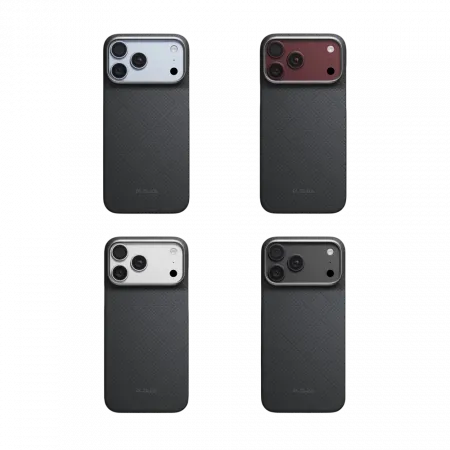 Чохол Pitaka Edge Ultra-Slim Argyle для iPhone 18 Pro Max/17 Pro Max Lava Black