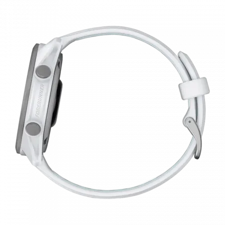 Смарт-годинник Garmin Forerunner 170 Music Whitestone білий з Whitestone/Cloud Blue білим/блакитним силіконовим ремінцем