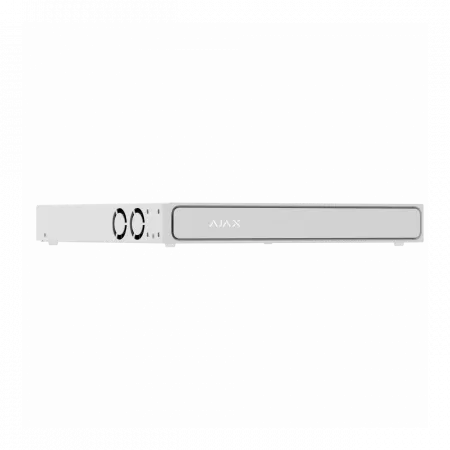 Мережевий відеореєстратор Ajax NVR H2DAC 16 white, HDMI 4K, 2 HDD, 16 каналів, білий, 140911.122.WH1