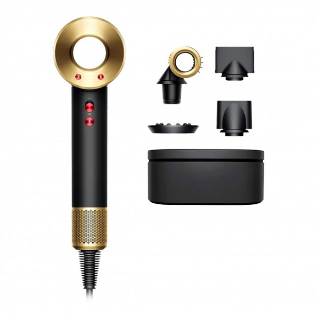 Фен для волосся Dyson Supersonic HD07 (Onyx Black/Gold) (UK)