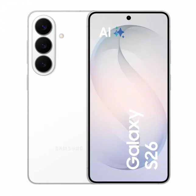 Смартфон Samsung Galaxy S26 5G 6.3' 12/256ГБ White