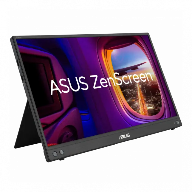 Монітор портативний Asus 15.6" ZenScreen MB16AHV mHDMI, 2xUSB-C, IPS, Cover