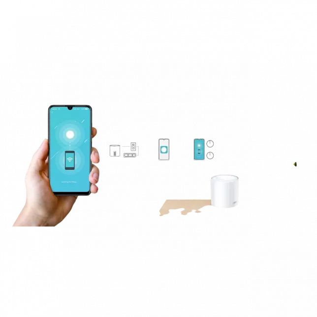 Система WiFi-Mesh TP-LINK Deco X50 AX3000, 3xGE LANWAN, 1мод
