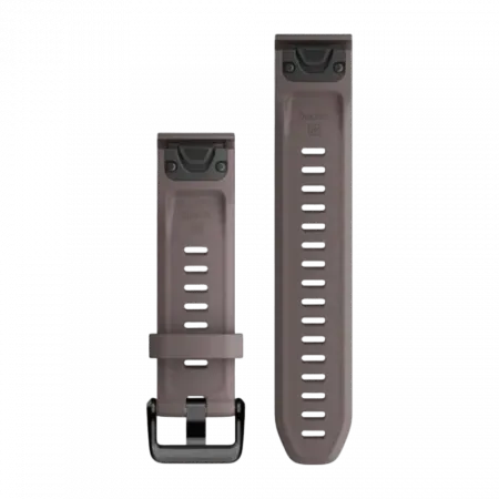 Ремінець QuickFit 20 мм, Shale Grey сірий силіконовий