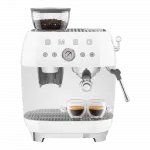 Кавомашина еспресо з кавомолкою Smeg (White)