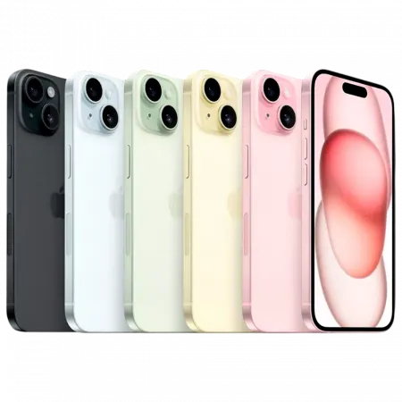 б/у Apple iPhone 15 256GB (Black) (e-Sim) (Ідеальний стан)