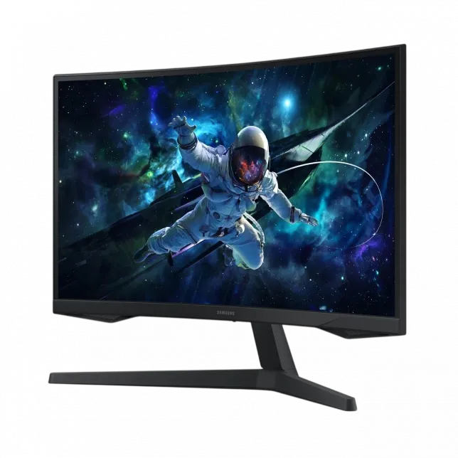 Монітор Samsung 27" Odyssey G55C 2xHDMI, DP, VA, 2560x1440, 165Hz, 1ms, CURVED
