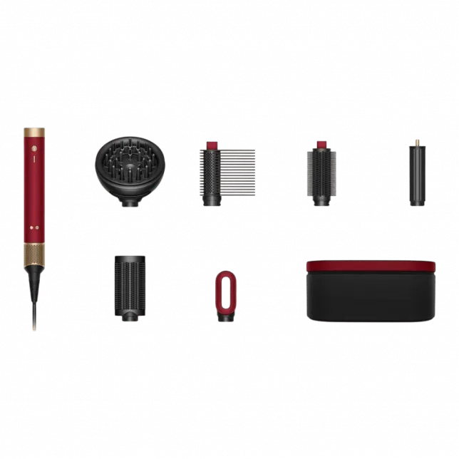 Фен-стайлер Dyson Airwrap Coanda 2х Multi Styler & Dryer (Red Velvet/Gold)