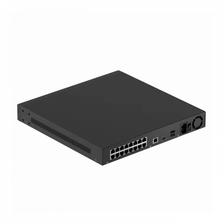 Мережевий відеореєстратор Ajax NVR H2D16PAC 16 black, HDMI 4K, 2 HDD, 16 PoE, 16 каналів, чорний, 140916.122.BL1