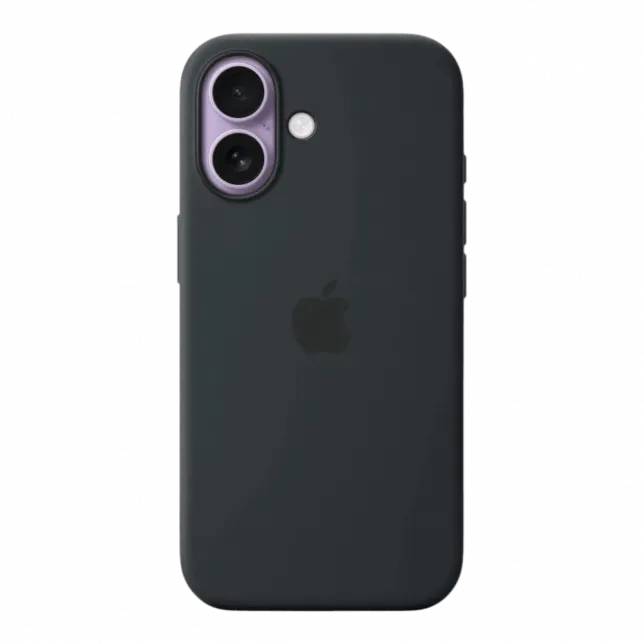Чохол Apple Silicone Case with Magsafe для iPhone 17 (Black)