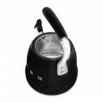 Чайник зі свистком Smeg (Black)
