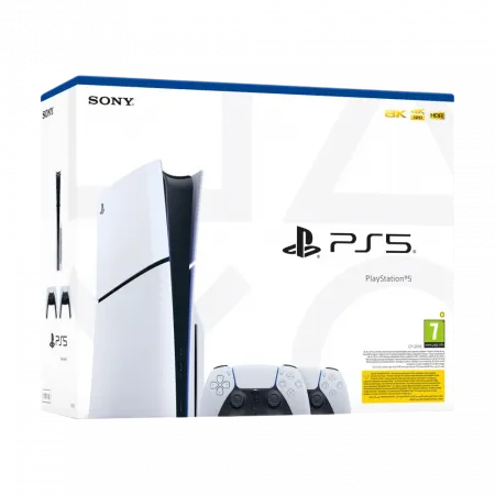 Ігрова приставка Sony PlayStation 5 Slim (BluRay) (1TB) + DualSense Wireless Controller