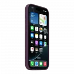 Чохол Apple Silicone Case with Magsafe для iPhone 16 Pro Max (Plum)