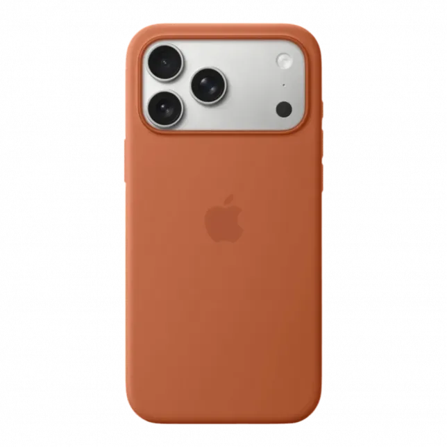 Чохол Apple Silicone Case with Magsafe для iPhone 17 Pro (Terra Cotta)