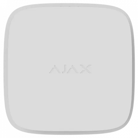 Пожежний датчик аналізу температури та чадного газу Ajax FireProtect 2 SB Heat CO, незмінна батарея, jeweller, бездротовий, білий