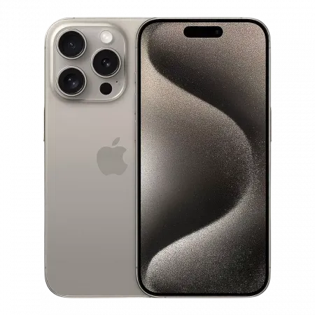 б/у Apple iPhone 15 Pro 256GB (Natural Titanium) (e-Sim) (Ідеальний стан)