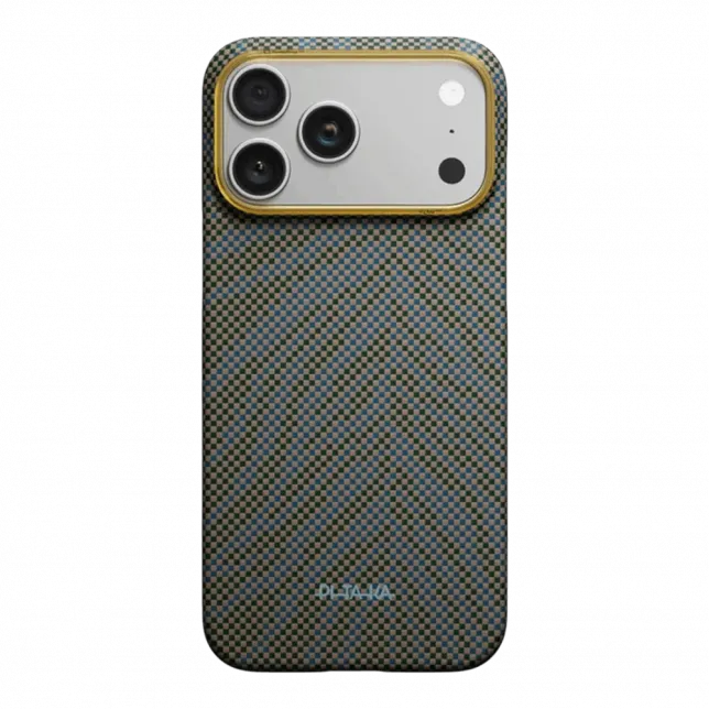 Чохол Pitaka Edge Ultra-Slim Breath of Veins для iPhone 17 Pro Dive Green