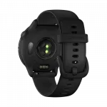 Смарт-годинник Garmin Vivoactive 6 Slate з Black чорним силіконовим ремінцем