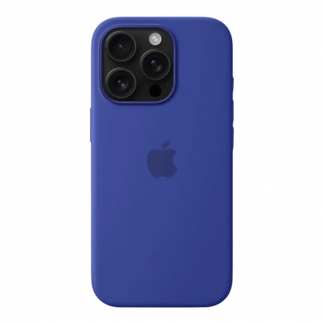 Чохол Apple Silicone Case with Magsafe для iPhone 16 Pro (Ultramarine)