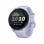 Смарт-годинник Garmin Forerunner 70 Cool Lavender з бузковим силіконовим ремінцем