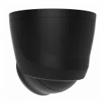 IP-камера дротова Ajax TurretCam HLVF 8 MP Black, 2.8–12 мм, PoE, True WDR, IP67, ІЧ 60 м, LED 40 м, аудіо, кут огляду 31° до 111°, вулична, чорна, 126282.197.BL1