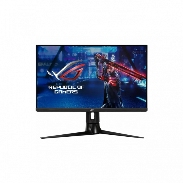 Монітор Asus 27" ROG Strix XG27AQ 2xHDMI, DP, 2xUSB, MM, IPS, 2560x1440, 170Hz, 1ms, sRGB 130%, G-SYNC, AdaptiveSync, Pivot, HDR400