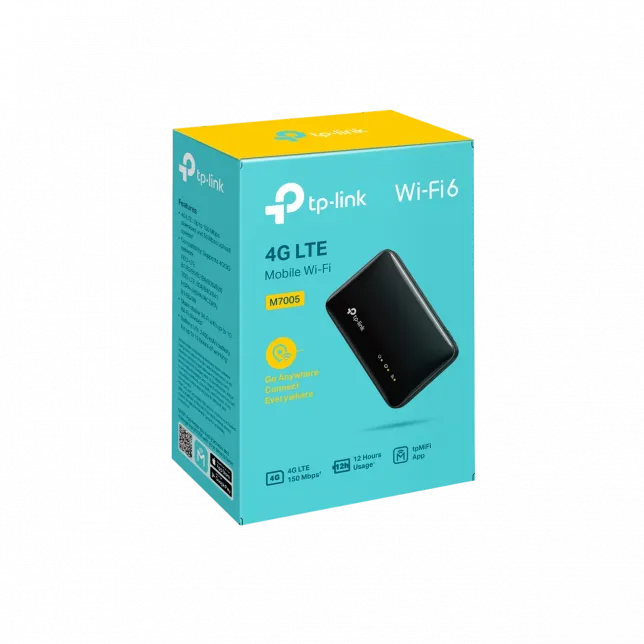 Мобільний Маршрутизатор TP-LINK M7005 N150, 4G/LTE, 2400мА*год
