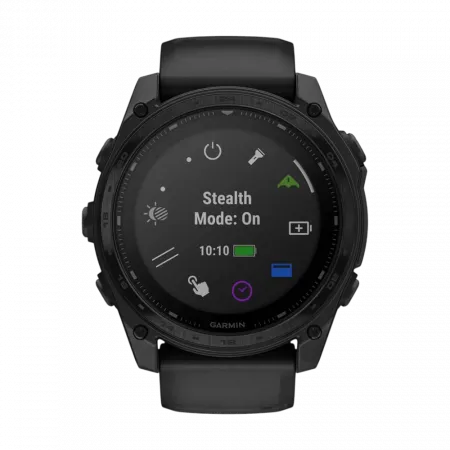 Смарт-годинник Garmin Tactix 8 51 мм Solar, Elite З сонячною підзарядкою та балістичним калькулятором Applied Ballistics Elite