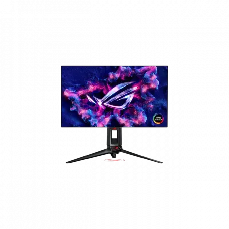 Монітор Asus 26.5" ROG Swift PG27AQDP 2xHDMI, DP, 2xUSB, OLED, 2560x1440, 480Hz, 0.03ms, DCI-P3 99%, G-SYNC, FreeSync, Pivot, HDR400