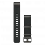 Ремінець QuickFit 22 мм, Heathered Black чорний жакардовий нейлоновий