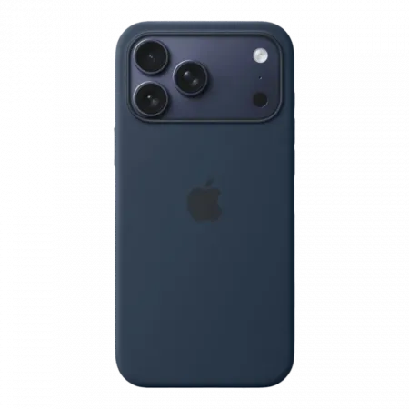 Чохол Apple Silicone Case with Magsafe для iPhone 17 Pro Max (Midnight)