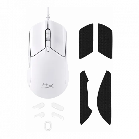 Миша HyperX Pulsefire Haste 2, RGB, USB-A, USB, білий