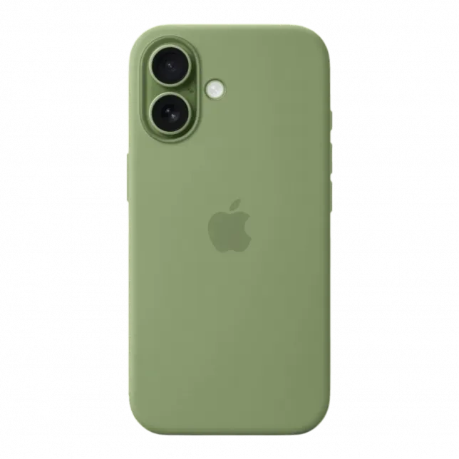 Чохол Apple Silicone Case with Magsafe для iPhone 17 (Light Moss)