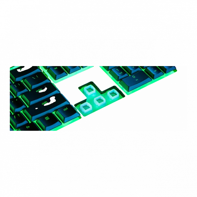 Клавіатура мембранна Razer Ornata V3 X 104key, USB-A, EN/UK, RGB, чорний