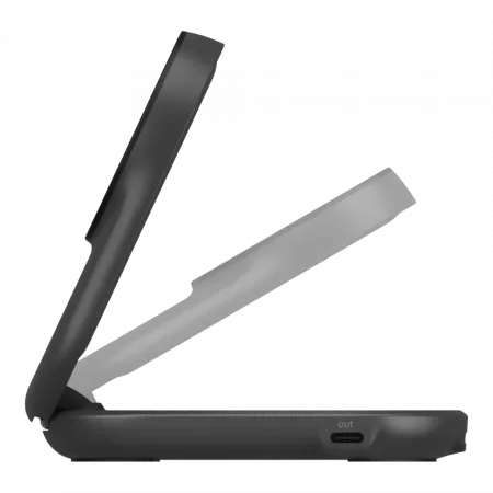 Зарядний пристрій бездротовий Belkin UltraCharge 2в1 Foldable Magnetic Charging 25W, Black