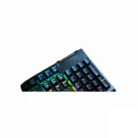 Клавіатура механічна Razer BlackWidow V4 X 110key, Green Switch, USB-A, EN/RU, RGB, чорний