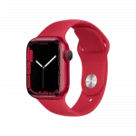 б/у Apple Watch Series 7 GPS 41mm (PRODUCT)RED Aluminum Case with (PRODUCT)RED Sport Band (MKN23)